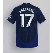 Manchester United Alejandro Garnacho #17 Bortatröja 2024-25 Korta ärmar